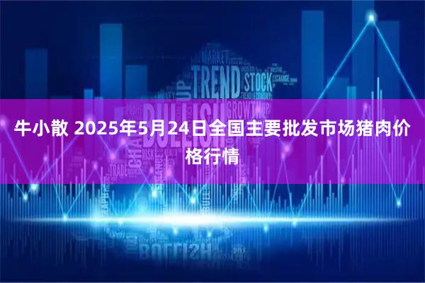 牛小散 2025年5月24日全国主要批发市场猪肉价格行情
